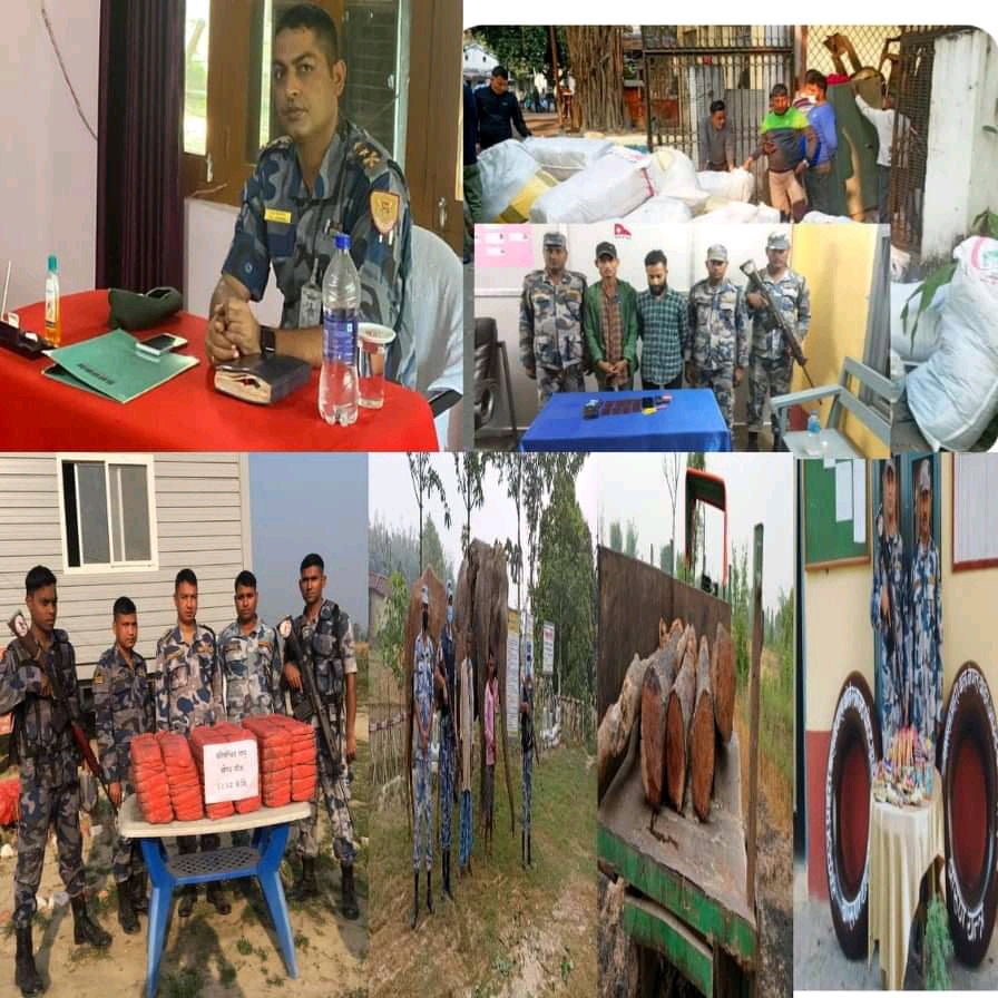 सशस्त्र प्रहरी उपरीक्षक पोखरेलको सक्रियतामा ४ महिनामा साढे सात करोडको अवैध सामानहरु भन्सार बुझायो
