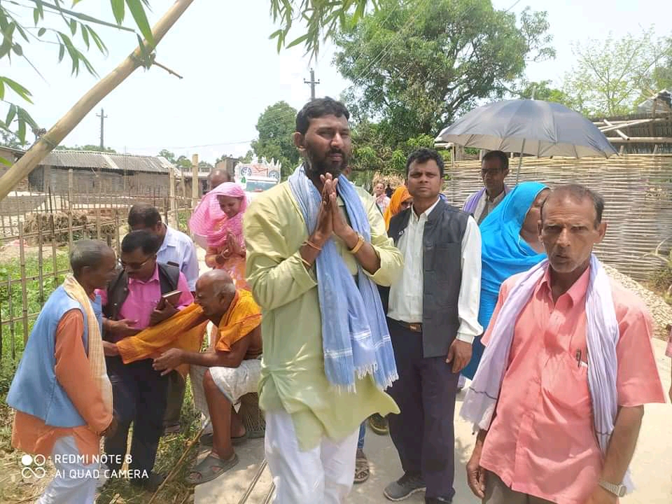 सखुवानन्कारकट्टीमा चुनावी माहोलमा जसपा नेताहरु