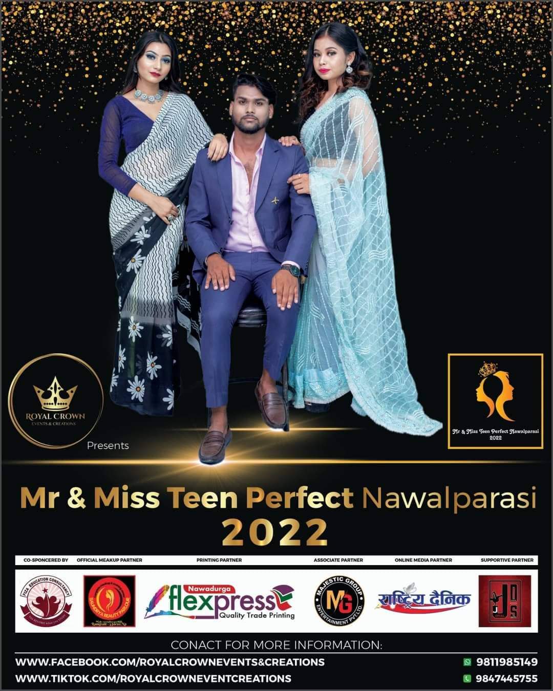 मिस्टर एण्ड मिस टिन परफेक्ट  नवलपरासी-२०२२’ को ग्रैंड फाइनल असारमै हुने