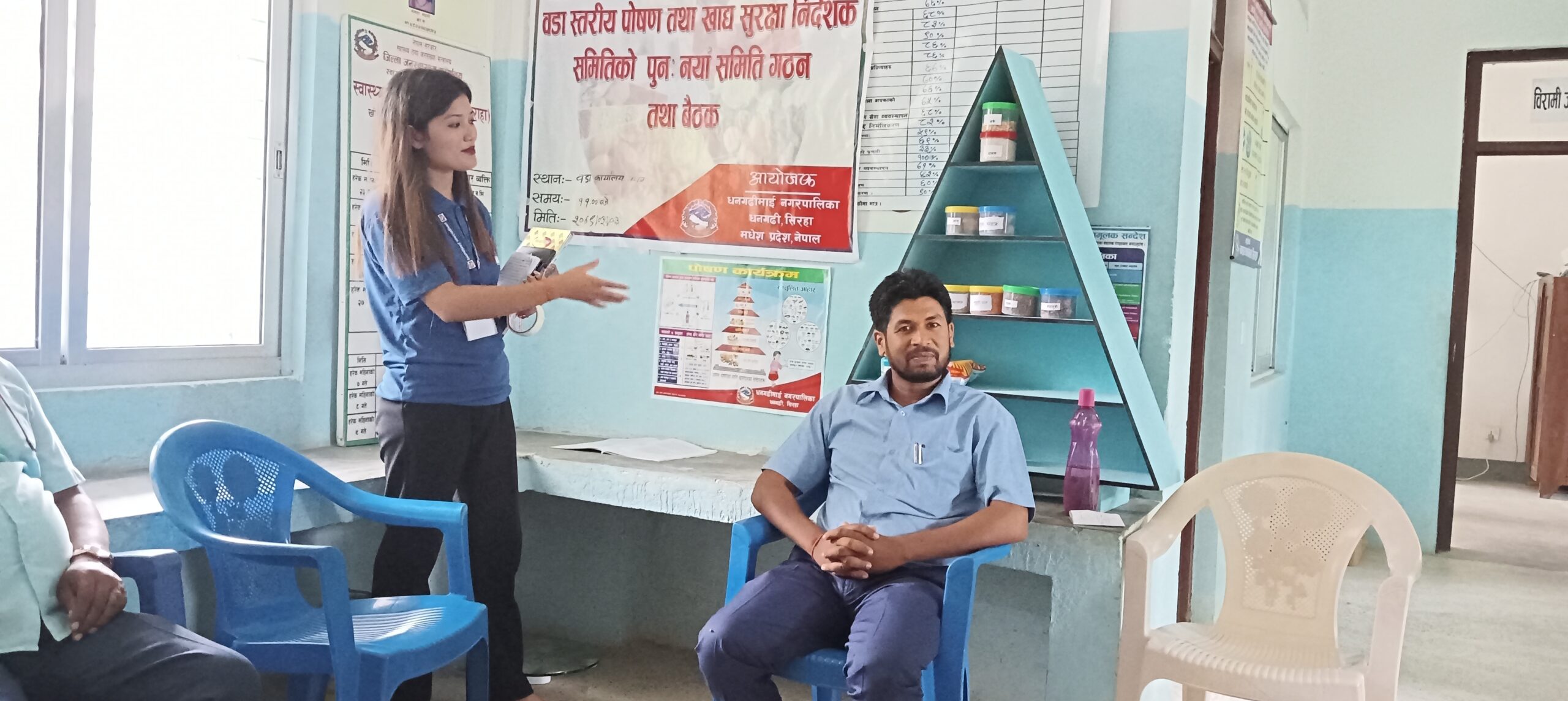 सिरहाको धनगढीमाई १२ मा पोषण योजनाको दोश्रो कार्यसमिति गठन