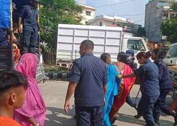 जनकपुरमाबाट एक सय  जना भन्दा बढी सुकुमबासी पक्राउ