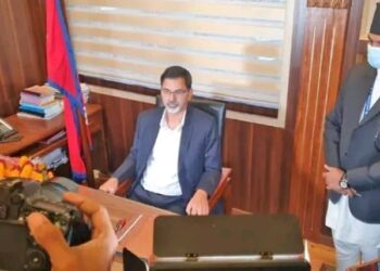 अर्थमन्त्री जनार्दन शर्माले सम्हाले कार्यभार