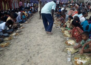 तेह्र औँ दिनको पुन्य तिथिमा महाभोज समपन्न