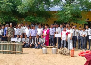 बाढी डुवान तथा आगलानी हुने क्षति न्युनिकरण सम्बन्धि जनचेतनामूलक कक्षा सन्चालन सुरु
