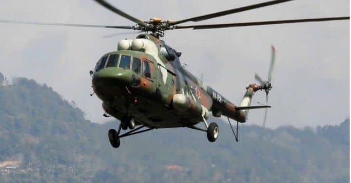 बेहोस प्रहरी हवल्दारको हेलिकप्टरमार्फत उद्धार