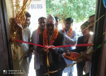 लहानका मेयर चौधरीद्वारा जिम खानाको उदघाटन