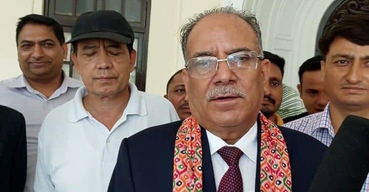 आज प्रचण्डलाई भाजपाको मुख्यालयमा स्वागत गर्ने