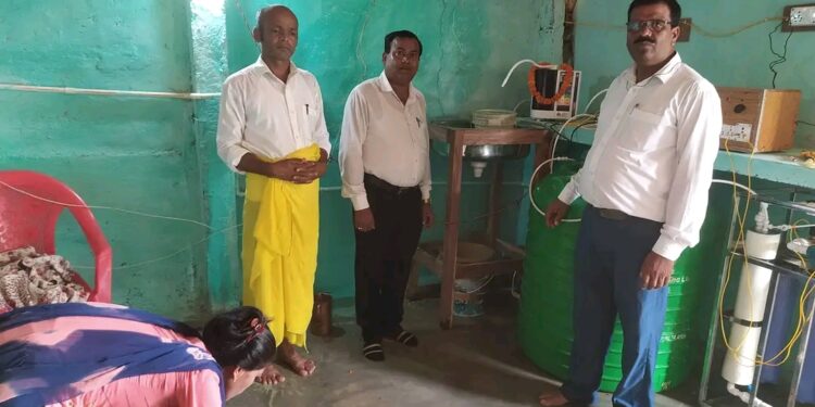 जय माँ हजारी ईङ्गलिश बोर्डिङ स्कुलमा जापनीज प्रबिधिको अलकालाईन पानी दिने केङ्गन वाटर जडान