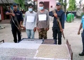 लहानबाट लागुऔषधसहित २ जना पक्राउ