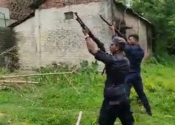 सप्तरीमा स्थानीय र प्रहरीबीच झडप,नियन्त्रणको लागि प्रहरी द्वारा ३ राउण्ड हवाइ फायर