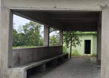 नगर प्रमुख शाहको पहलमा नइमिया कब्रिस्तान भित्र प्रतिक्षालय निर्माण