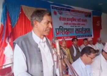 एमाले नेता देवी ज्ञवालीले उद्योगपति विनोद चौधरीमाथि लगाए,मुद्रा अपचलन गरेको आरोप