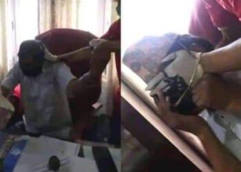 कोहलपुर खानेपानीका अध्यक्ष मल्ललाई कालोमोसो