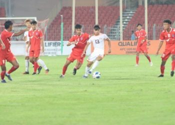 एएफसी छनोटमा नेपाल भुटानसँग पराजित