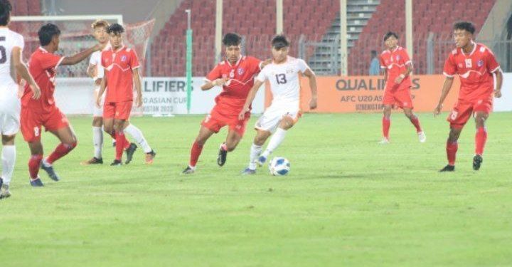 एएफसी छनोटमा नेपाल भुटानसँग पराजित