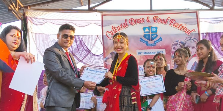 गुणस्तरीय शिक्षाको हब बन्दै प्रत्येक बर्ष एच भीएन बिधा निकेतनद्वारा कल्चरल कार्यक्रम मनाइदै