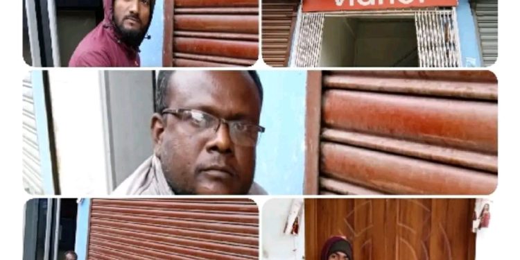 भाया नेटको कार्यालय लहानमा तलाबन्दी कर्मचारी असन्तुष्ट