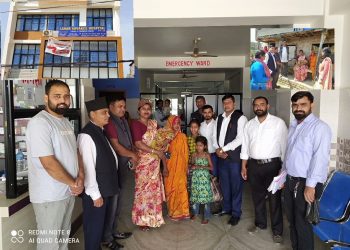 आर्थिक पीडित गर्भबती कोशीला लाई लहान एडभान्स होस्पिटलद्वारा निशुल्क उपचार