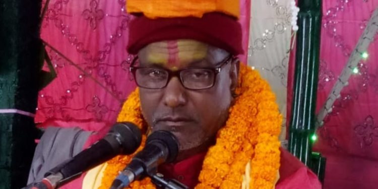 सनात्नी राम कुमार सास्त्रीद्वारा फुलबारीयामा भगवत कथा हुने