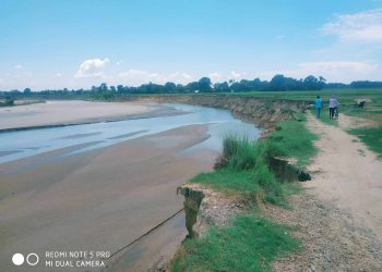 कृष्णनगरका तीन गाँउ उच्च जोखिममा, प्रदेश र संघ सरकारको ध्यानाकर्षण आवश्यक