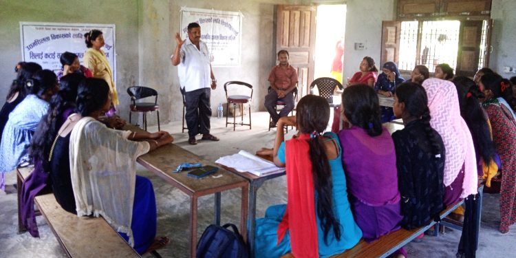 सिलाई कटाई र ब्युटी पार्लर सम्बन्धि ३ महिने तालिम सम्पन्न