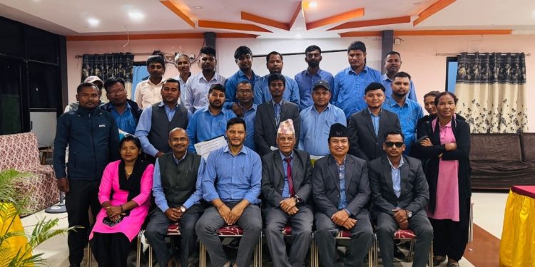 स्वावलम्बन लघुवित्तद्वारा सहायक स्तरका कर्मचारीलाई २ दिने तालीम सम्पन्न