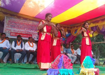 सामाचकेवा नृत्यले सजायो हाजिरी जवाफ कार्यक्रम