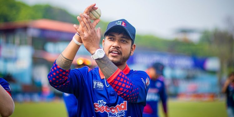 सन्दीप लामिछानेलाई अमेरिकाको भिसा प्राप्त, वर्ल्डकप लिग-टू सिरिज खेल्न आज अमेरिका प्रस्थान