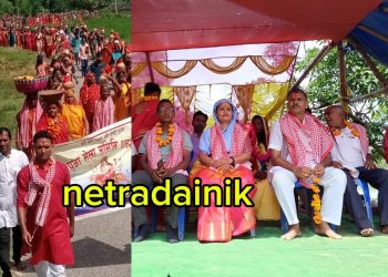 सिरहाको धनगढीमाईमा घटस्थापनाको अवसरमा हजारौंको सहभागितामा कलश यात्रा