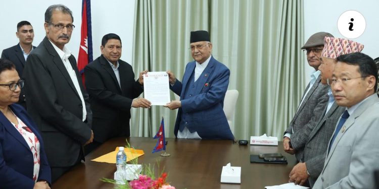 प्रधानमन्त्रीलाई चेकसहित माओवादी केन्द्रले पनि गरायो ध्यानाकर्षण