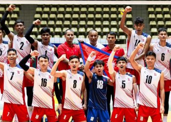 नेपाल काभा यू-२० भलिबलको फाइनलमा, तुर्कमेनिस्तानलाई सहज जित