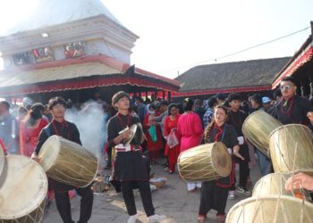 भक्तपुरमा ब्रम्हायणी जात्राको धूमधाम