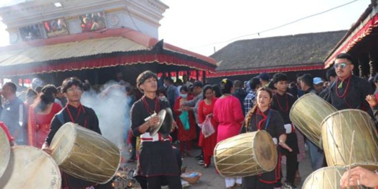 भक्तपुरमा ब्रम्हायणी जात्राको धूमधाम