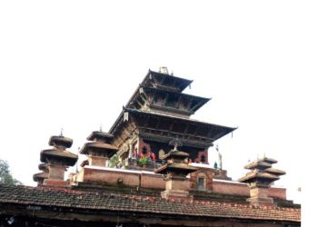 काठमाडौंमा तलेजु भवानीको प्रतिमा पुनःस्थापना, देवीको दर्शनपछि शुभारम्भ