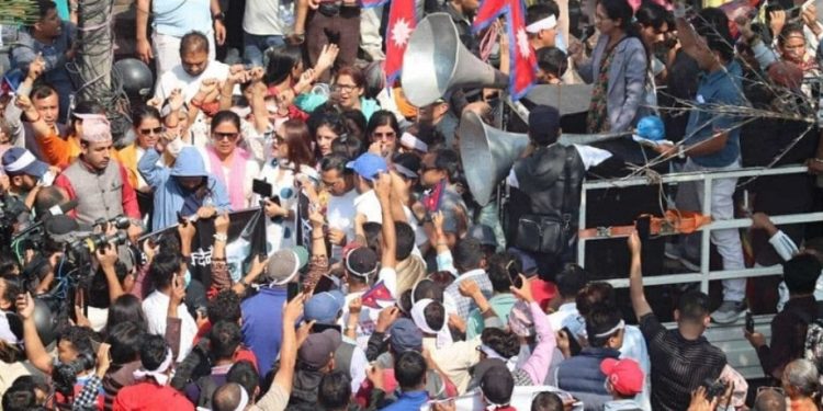 रास्वपा सभापति रवि लामिछानेको पक्राउपछि काठमाडौँमा प्रदर्शन, आज दिउँसो माइतीघरमा विरोध कार्यक्रम