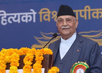 प्रधानमन्त्री ओली: ‘नेपाली जहाँ पुग्छन्, त्यहाँ जागरणको बत्ती बल्छ’