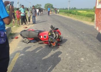 सिरहा सडक दुर्घटनामा कर्जन्हाका युवकको मृत्यु, सहयात्रीको विराटनगरमा उपचार