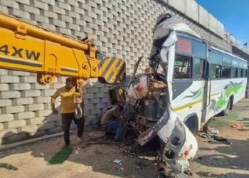 राजस्थानमा भीषण बस दुर्घटना: १२ को मृत्यु, ३० भन्दा बढी घाइते