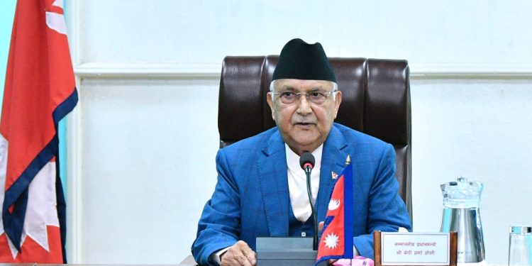 प्रधानमन्त्री ओली: “सरकारले मुलुकमा आर्थिक समृद्धि ल्याएरै छोड्छ”