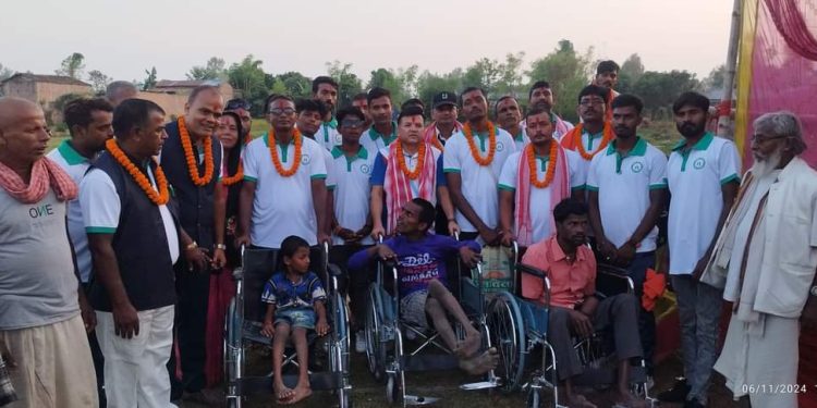 पद्मोदय फाउन्डेसनद्वारा शिक्षा र स्वास्थ्यमा सहयोग कार्यक्रम