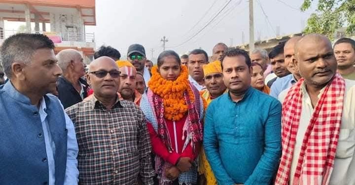 आईसीसी यू-१९ विश्वकपको ऐतिहासिक यात्रामा कप्तान पूजा महतोको सम्मान