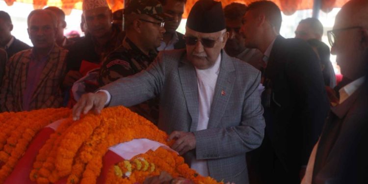 प्रधानमन्त्री ओलीद्वारा ढुंगानाको योगदानको स्मरण