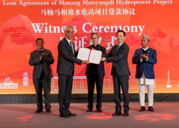 Construction of Manang Marsyangdi Hydropower Project Begins, 135 MW Capacity to Be Completed in Four Years