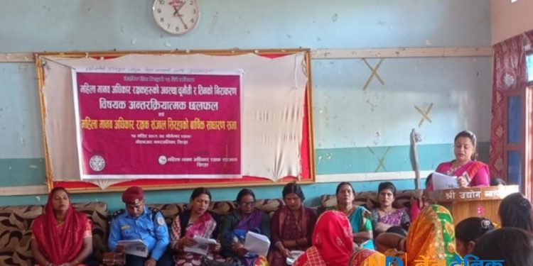 अझै पनि महिला हिंसाको तथ्यांङ्क हेर्दा नेपालको ४०% हिंसाका घटना मधेश प्रदेशमा – जिबछी यादव (मधेश प्रदेश सभा सांसद)