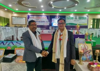 गुणस्तरीय शिक्षा प्रवर्द्धनमा जोड, अध्यक्ष चौधरी सम्मानित