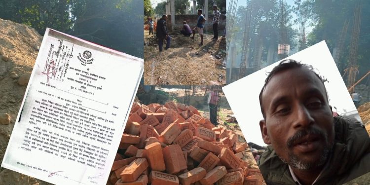 वडा अध्यक्ष यादवलाई मनोमानी रोक्न र निर्माण कार्य बन्द गर्न स्थानीयको चेतावनी