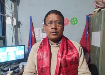 प्यापसन लहान नगर अध्यक्षमा लक्ष्मण चौधरी पुनः सर्वसम्मत चयन