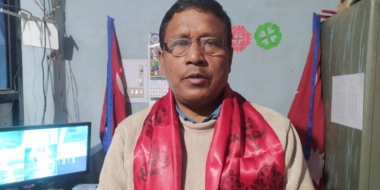 प्यापसन लहान नगर अध्यक्षमा लक्ष्मण चौधरी पुनः सर्वसम्मत चयन