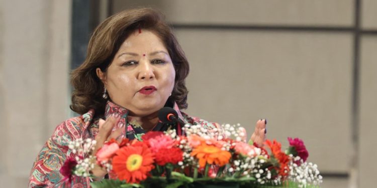 जलवायु परिवर्तनले निम्त्याएको बेमौसमी विपत्ति: नेपालीले गल्ती नगर्दा भोग्नुपरेको क्षति – मन्त्री आरजु राणा देउवा