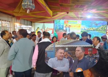 सप्तरीमा नेकपा एस प्रत्याग गरी सयौं नेता कार्यक्रम  जसपा नेपालमा प्रवेश